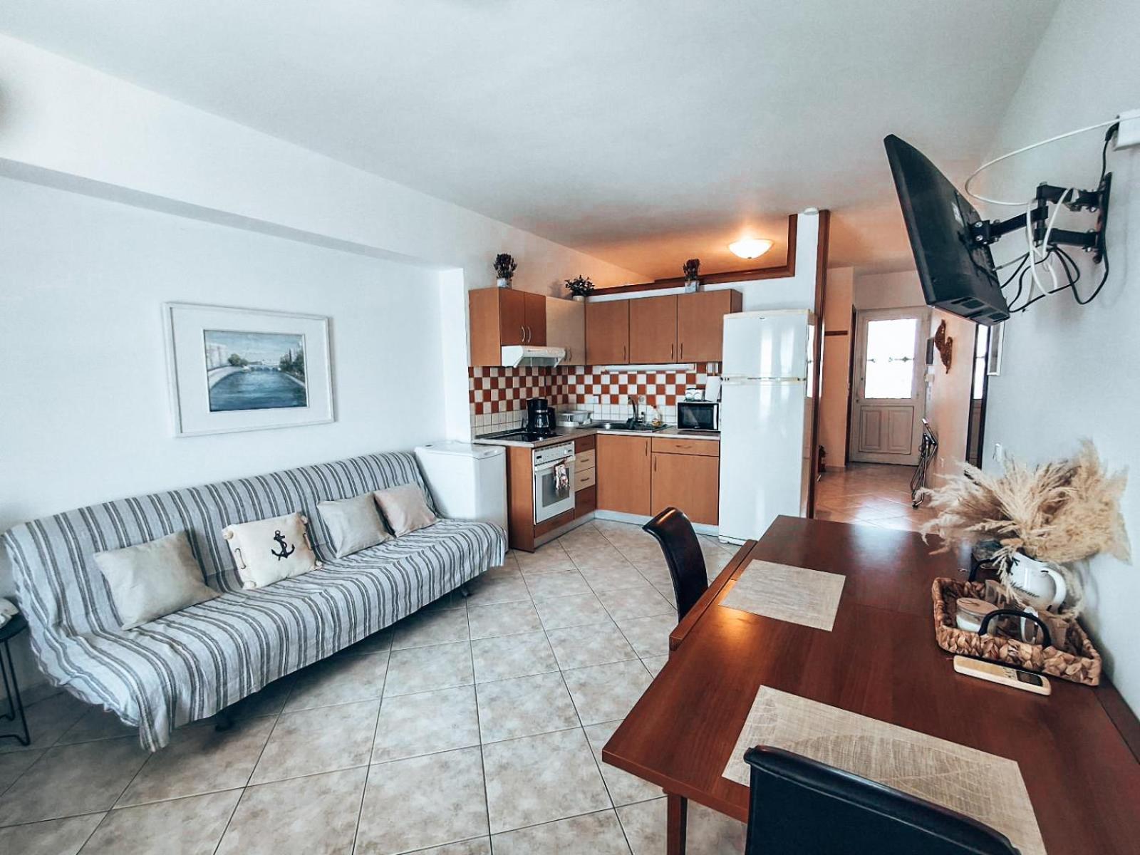 Aqua Blue Apartment Charaki